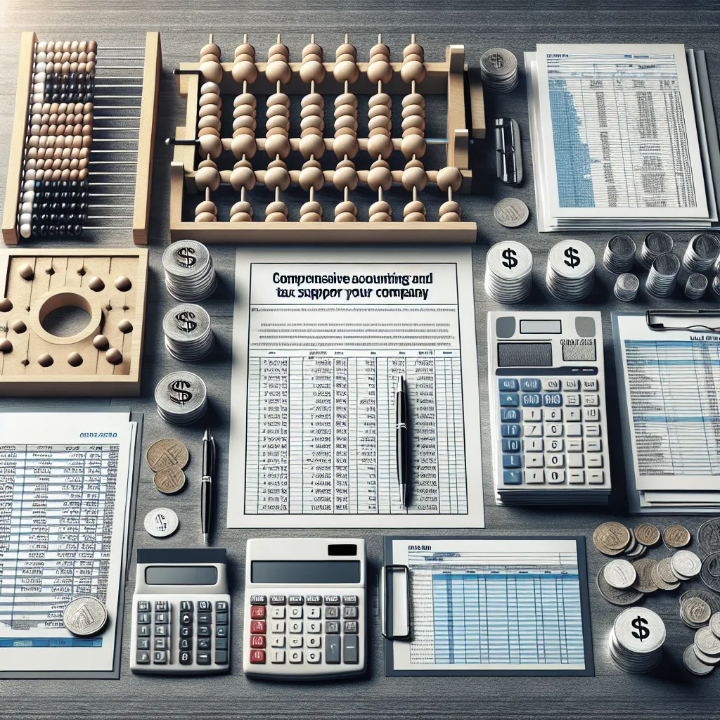 Kompleksowe wsparcie księgowo-podatkowe dla Twojej firmy